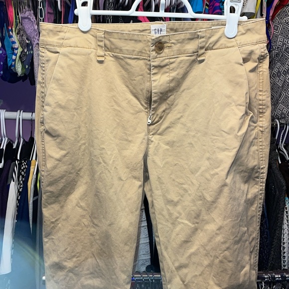 GAP GIRLFRIEND KHAKI KAKI GIRLFRIEND tan light brown size 4 - Picture 4 of 9